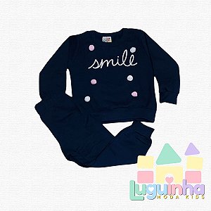 Conjunto moletom smile