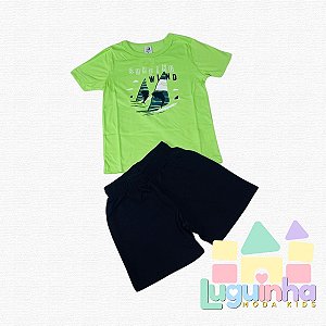 Conjunto Camiseta M. M/ Bermuda