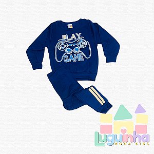 Conjunto Moletom Play Game