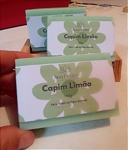 Sabonete Artesanal de Capim Limão - 100g