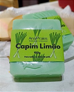 Sabonete Artesanal de Capim Limão - 100g