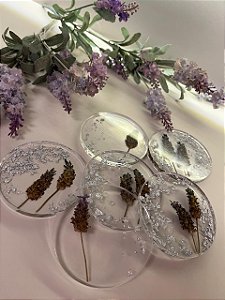 Porta Copos Lavanda
