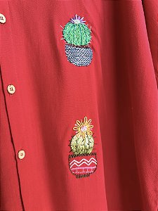 Camisa Venue bordada à mão GG