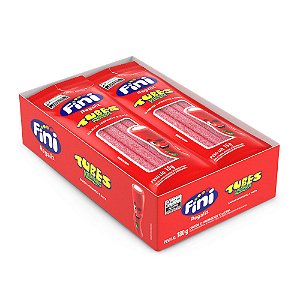 Tubes Morango Azedinho com 12x15g cada - Fini