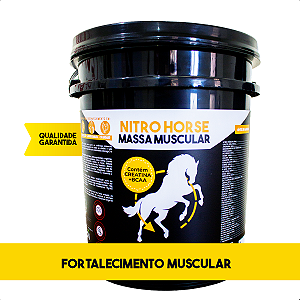 Suplemento para Cavalo Nitro Horse Massa Muscular 10 kg