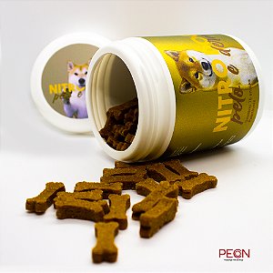 Suplemento para Cachorro Nitro Dog Pelo e Derme 75 Snacks
