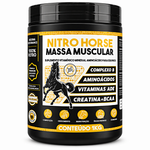 Nitro Horse Massa Muscular 01 kg