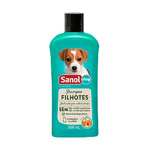 Shampoo Sanol Dog para Cães Filhotes - 500ml