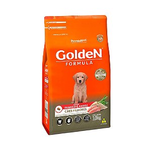 Ração Golden Fórmula para Cães Filhote Sabor Frango e Arroz - 3,0Kg