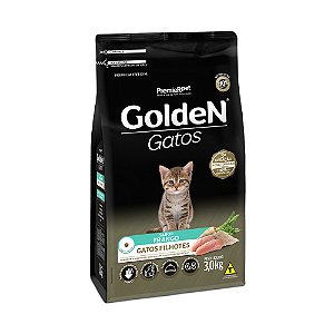 Ração Golden para Gatos Filhotes Sabor Frango - 3,0 KG