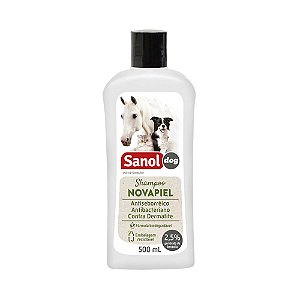 Shampoo Sanol Novapiel para Cães e Gatos - 500ml
