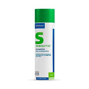 Shampoo Dermatológico Virbac Sebolytic SIS para Cães - 250 ml