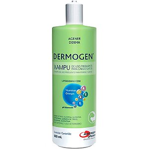 Shampoo Agener União Dermogen para Cães e Gatos - 500ml