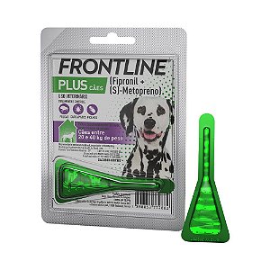 Antipulgas e Carrapatos Frontline Plus para Cães de 20 a 40kg