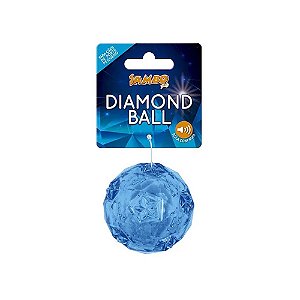 Brinquedo Mordedor Câes Diamond Jambo Pet Azul- Tamanho G