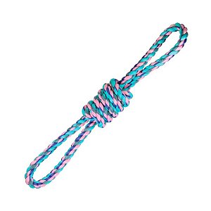 Brinquedo Jambo Mordedor Corda 8 Twisted Pastel para Cães