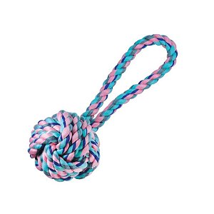 Bola de Corda Com Alça Pastel Jambo - M