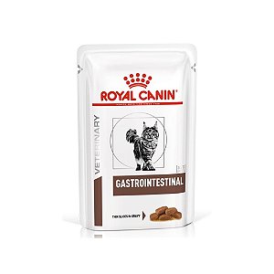 Ração Úmida Royal Canin Vet Diet Gastro Intestinal Cat Gravy - 85g - Caixa c/ 12 Unidades