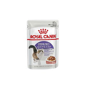 Ração Úmida Royal Canin Sterilised Gravy - 85g - Caixa c/ 12 Unidades