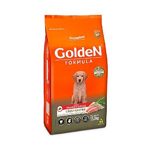 Ração Golden Fórmula para Cães Filhote Sabor Frango e Arroz - 15,0Kg