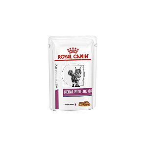 Ração Úmida Royal Canin Veterinary Diet Renal Chicken Cat - 85g