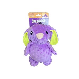 Brinquedo Mordedor Pelúcia Small Scam Coelho Lilás - JB25613N