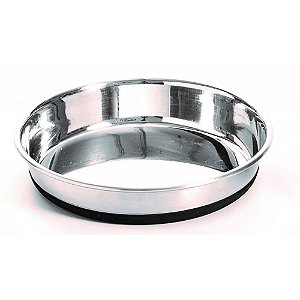Comedouro Gatos Inox Jambo JB53001N - 14cm X 14cm X 4cm