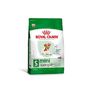 Ração Seca Royal Canin Mini Ageing 12+ para Cães Idosos de Porte Pequeno com 12 Anos ou Mais - 1kg
