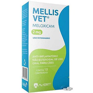 Mellis Vet 2mg -  para Cães de 10 a 15kg
