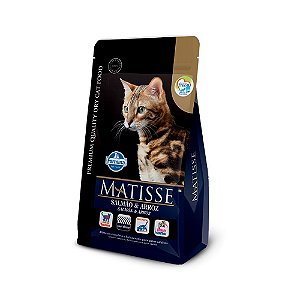 Ração Farmina Matisse para Gatos Adultos Sabor Salmão e Arroz - 2Kg