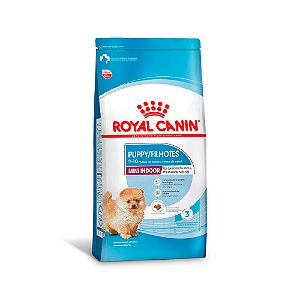Ração Seca Royal Canin Mini Puppy Indoor para Cães Filhotes Porte Pequeno - 7,5Kg