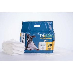 Tapete Higiênico Pé de Cão 60x60 - 30 unidades