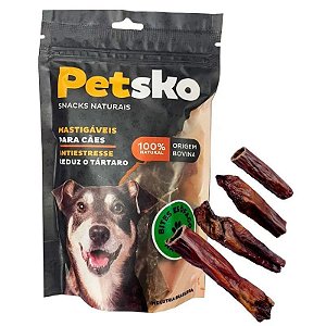 Bites de Esôfago Bovino Petsko - 80g