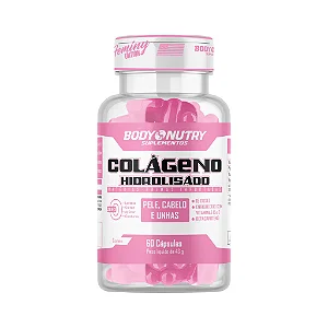 Colágeno Hidrolisado Feminino- 60 Cápsulas | Fortalece e Revitaliza Pele, Cabelos e Unhas