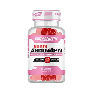 Termogênico para Definição Feminina Burn Abdomen Feminy - 60 Cápsulas - Body Nutry
