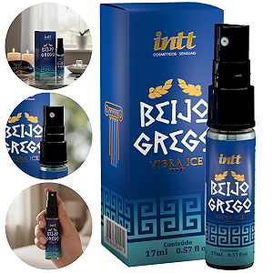Gel Estimulante Beijo Grego Vibra Ice Intt Spray 17ml