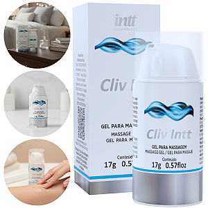 Cliv Gel Dessensibilizante Intt com Vitamina E Lubrificante Relaxante 17gr
