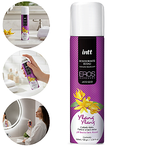Desodorante Íntimo Eros Intt Ylang Ylang Afrodisíaco 166ml/90g