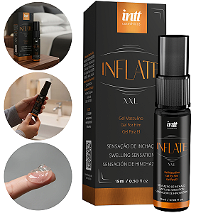 Gel Masculino Inflate XXL Intt Sensação de Inchaço 15ml