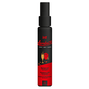 Gel De Massagem Beijável Lambuze Intt Morango/Champagne 55ml