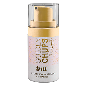 Gél Beijável Golden Chups Intt Sabor Bala de Framboesa 17ml