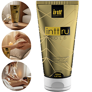 Gel Para Massagem Ru Gold Intt Ultra Deslizante 150ml