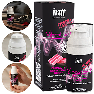 Vibration Power Lubrificante Vibra Intt Sabor Chiclete 17ml