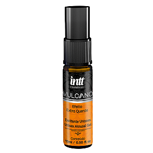 Gel Excitante Vulcano Intt Efeito Extra Quente/Vibrante 15ml
