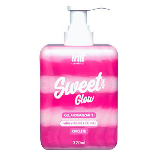 Gel Hidratante Corporal Sweet Glow Intt Sabor Chiclete 320ml