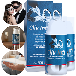 Gel Cliv 50 Tons de Prazer Dessensibilizante Suave Intt 17ml - Kit 2 und