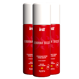 Desodorante Íntimo Déborah Secco  Intt Aroma Sedutor 90g - Kit 3 und