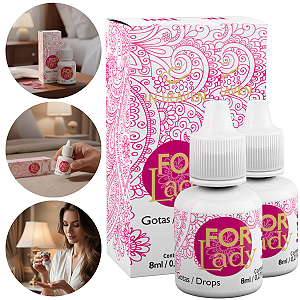 For Lady In Heaven Intt Gotas 8ml - Kit 2 und