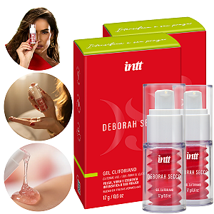 Gel Clitoriano Deborah Secco Intt Frutas Vermelhas 17g - Kit 2 und