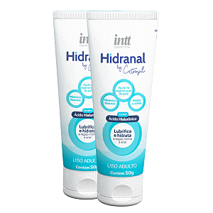 Hidranal Lubrificante Intt Ácido Hialurônico 50g - Kit 2 und
